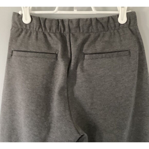 Everlane The Dream Pant  Pull On Front Seam Gray Heathered Charcoal Size XS NWT - Picture 11 of 12